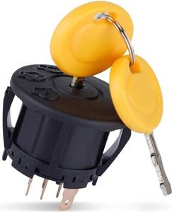lot 63461 image: 725-12066 Ignition Switch 3 Position 6 Pin with Keys - Compatible with Cub Cadet ZT1-42 ZT1-46 ZT1-50 ZT1-54 ZT2-50 ZT2-54 MTD Z510 Z530 Z550 Z560 Z5200 - Replaces 725P12066 925-12066, 1 key missing - Retail $18