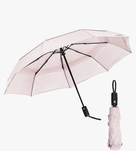 lot 63468 image: Mr. Pen- Windproof Travel Umbrella, Small Water-Resistant Automatic Folding Umbrella for Rain and Sun, Light, Compact and Portable for Women & Men, Fits Car & Backpack - Retail $10