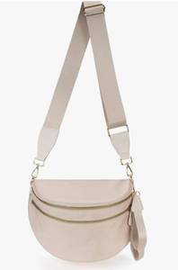 lot 63480 image: Spacious Nylon Crossbody Bag Bum Bag Handbags Wallets Purses Trendy Shoulder Bag for Women - Retail $27