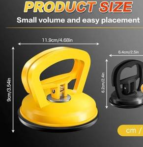 lot 63500 image: Car Dent Puller 2 Pack Dent Puller Powerful Car Dent Removal Kit Suction Cup Dent Puller for Car Dent Repair Dent Remover Tool for Car Body, Tiles Lifting, Objects Moving, Screen (Multicolor) - Retail $15