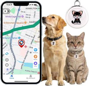 lot 17864 image: GPS Tracker for Vehicles Cars Kids & Pets Real-Time Global Coverage No SIM CardNo Subscription Long Standby Mini Waterproof Portable Tracking Device for Dogs Elderly & Assets (Android & iOS)