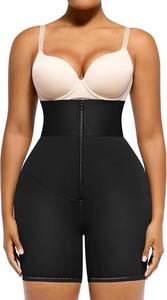 lot 17904 image: SHAPELLX Women High Waist Leggings Tummy Control ElasticFuse Waistband Shaping Leggings Waist Trainer Yoga Pants, Size Medium