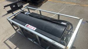 lot 55033 image: JCT Heavy Duty Skid Steer Vibratory Roller 72 inch