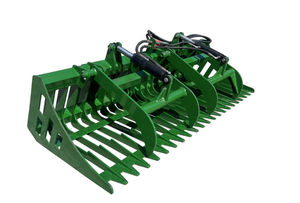 lot 57016 image: AGT Skeleton Rock Bucket 72 Inch Skid Steer Attachment (SRR72)