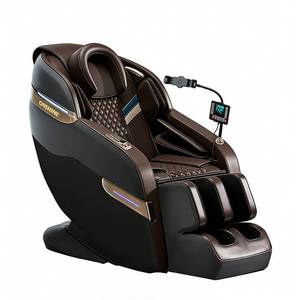 lot 58042 image: Onshine Zero Gravity Full Body Massage Chair with Heat Bluetooth and AI Voice Control Black and Brown (OSMC-BKBN)