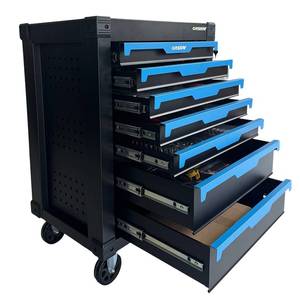 lot 58047 image: Onshine 421 Piece Tool Set  7 Drawer Rolling Tool Cabinet (OSTC-7-421-BLUE)