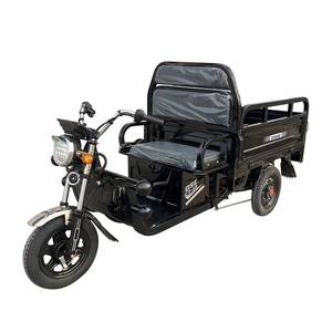 lot 58006 image: Onshine 800 Watt Electric Cargo Tricycle with Tilting Cargo Bed (OSECT-13-BLACK)