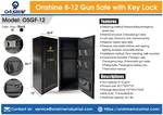 Onshine 8 to 12 Gun Safe with Electronic Keypad and Backup Keys (OSGF-12)