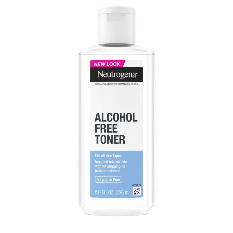 lot 57365 image: Neutrogena Alcohol Free Toner - 8 fl oz Hypoallergenic, Sulfate-Free, For Normal & Combination Skin, No Fragrance Added - Retail $7