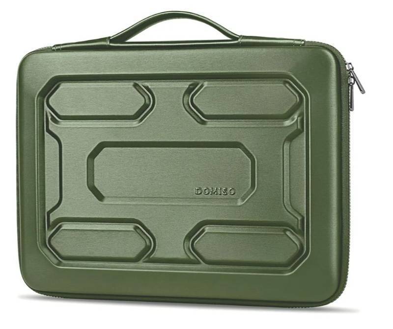 lot 57793 image: 17 inch Laptop Sleeve with Handle Shockproof Waterproof EVA Protective Case for 17.3 ZBook Fury 17.3 G8MSI GS73VR Stealth ProHP Envy 17LG Gram 17ROG Strix GL702VS - Retail $29
