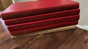 lot 4057 image: A Guide Book of United States Coins - Lot of 5 Red Books by R.S. Yeoman