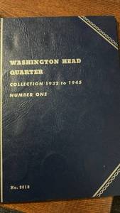 lot 40379 image: Washington Head Quarter Collection 1932 to 1945 Number One Coin Album
