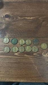 lot 40390 image: Lincoln Wheat Penny Collection 1950s Era - Lot of 13