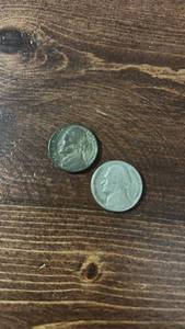 lot 40400 image: 1941 & 1942 Jefferson Nickel Set