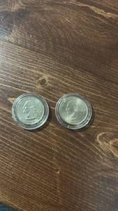 lot 40411 image: 2002 Tennessee & 2004 Wisconsin State Quarters Set in Capsules proofs