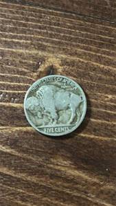 lot 40417 image: US Buffalo Indian Head Nickel Five Cent Coin