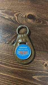 lot 40420 image: Mercury Leather Key Fob