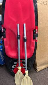 lot 6471 image: OBrien Freestyle Bodyboard with Paddles