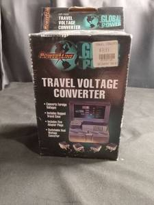 lot 50301 image: PowerLine Global Power GP-1600 Travel Voltage Converter