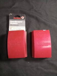 lot 50303 image: Red Devil Sandpaper Holder Set of 2 �� Model 3318