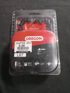 lot 50304 image: Oregon L67 ControlCut Replacement Chainsaw Chain 16-Inch
