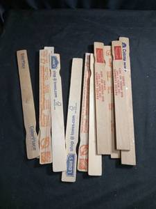 lot 50335 image: Lot of Branded Wooden Paint Stir Sticks