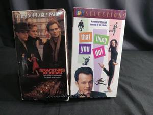 lot 5717 image: 1990s Comedy VHS Movies - That Thing You Do & Swing Kids