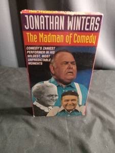 lot 5726 image: Jonathan Winters The Madman of Comedy VHS Tape