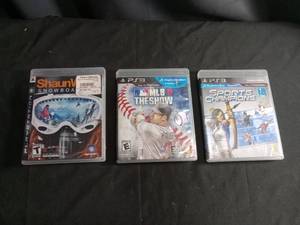 lot 5734 image: PlayStation 3 Sports Game Collection Bundle