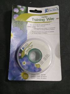 lot 6009 image: Gardeners Blue Ribbon Garden Training Wire 100 Feet