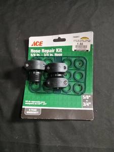 lot 50489 image: Ace Hose Repair Kit 58 in. to 34 in.