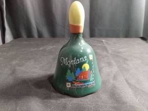 lot 50462 image: Montana Souvenir Ceramic Bell