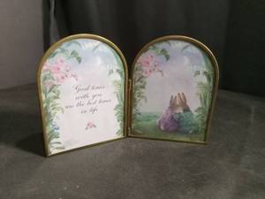 lot 50471 image: Susan Wheeler Bunny Friends Double Arch Folding Print