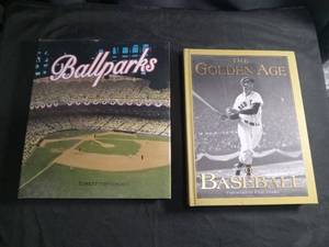 lot 5764 image: Baseball History Coffee Table Books Set - Ballparks and The Golden Age