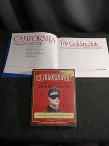 lot 5766 image: California Photography Book and Catalog of Peculiar Inventions Set