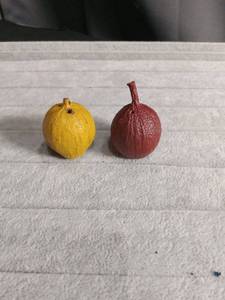 lot 5634 image: Miniature Ceramic Pumpkin Decorative Figurines Set