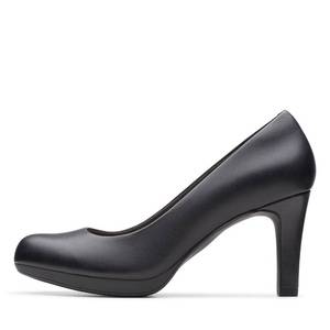 lot 7256 image: Clarks Womens Adriel Viola Dress Pump, Black Leather, 10 M US