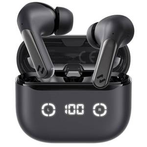 lot 7276 image: havit Wireless Earbuds Noise Cancelling TW984, in-Ear Buds Bluetooth 5.4 Headphones, 40H Playtime, with 4 ENC Noise Cancelling Mic, 7 Preset EQs via App LED Display