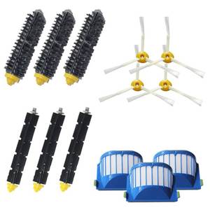 lot 7290 image: YOKYON Replacement Parts Kit Includes Bristle & Flexible Beater Brush & Armed-3 Side Brush & Filters for iRobot Roomba 600 Series 614 618 620 630 640 650 651 660 665 670 680 685 690 692 694 695 Vacuum