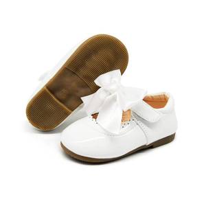 lot 7392 image: Timatego Toddler Baby Girls Dress Shoes Ballet Sparkle Wedding Party Princess Mary Jane Ballerina Flats Shoes for Girls, 7.5 Toddler, 06 White
