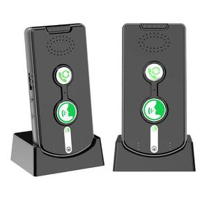 lot 7476 image: 2 Way Intercoms Wireless for Home Office,Portable Room to Room Long Range Intercom System with Charging Base,30 Days Long Standby Time 5 Level Volume Adjustment, Expand to 5 Intercoms (2026 Upgraded)