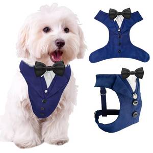 lot 7527 image: AVERYDAY Dog Tuxedo for Wedding Outfit, Dog Suit and Tie Costumes for Birthday, Halloween, Cosplay, Christmas Party, Pet Formal Wear with Bowtie, Tux for Small Dogs, Chihuahua, Bichon, Maltese, Cats