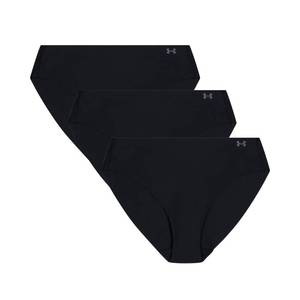 lot 7623 image: Under Armour Seamless Bikini - 3 PK Solid Black S