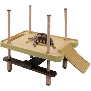lot 7661 image: Tfwadmx Large Turtle Basking Platform, Floating Turtle Dock, Turtles Platform for Aquarium,Aquatic Turtles, Frogs, Crabs