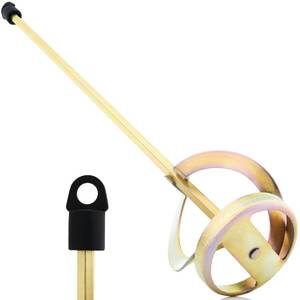 lot 7699 image: AYZOTEK Paint Mixer for Drill, 1-5 Gallon Bucket, Paint Stirrer for Drill, Zinc Plated, Rust-Free & Easy to Clean, Fits All Standard Drills - For Mixing Paint, Resin, Epoxy & Concrete (Small Head)