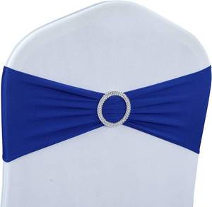 lot 3 image: $29 Babenest Spandex Chair Sashes, 50pcs Premium S