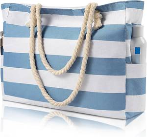 lot 22 image: Fauson Beach Bags for Women - Large Beach Tote