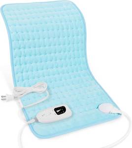 lot 32 image: $15 Deepsoon Heating Pad 24x12in Electric BackNeck Moist Heat w Auto Shut-Off