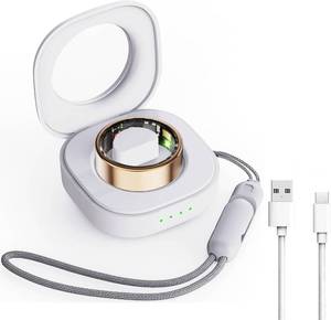 lot 49 image: $20 Smart Ring Charging Case for Fitness Rings with Magnetic Port