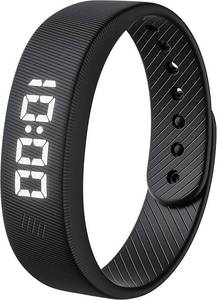 lot 67 image: Gosasa LED Sport Watch, Pedometer, Vibrating Alarm, USB Silicone Wristband